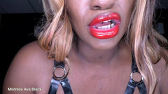 Mistress Ava Black: Bêta dans la chasteté