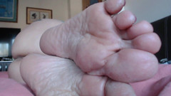 Melissa Johnson: Dry Feet Close up