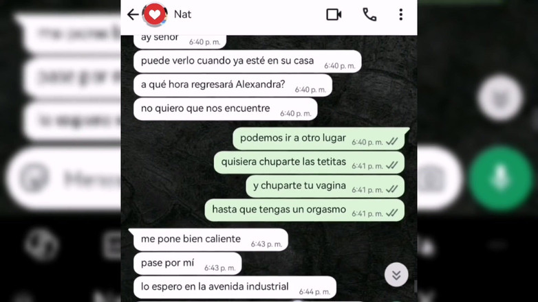 Natasha Caseros: Chat fierbinte cu prietena fiicăi mele vitregă cu sex