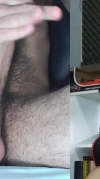 Masturbating Big Penis 4 Minutes, Look at the Face of Pleasure