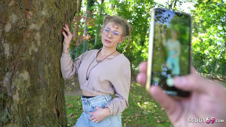 German Scout: German Scout - First Anal Creampie Sex for Tiny Teen Julia...