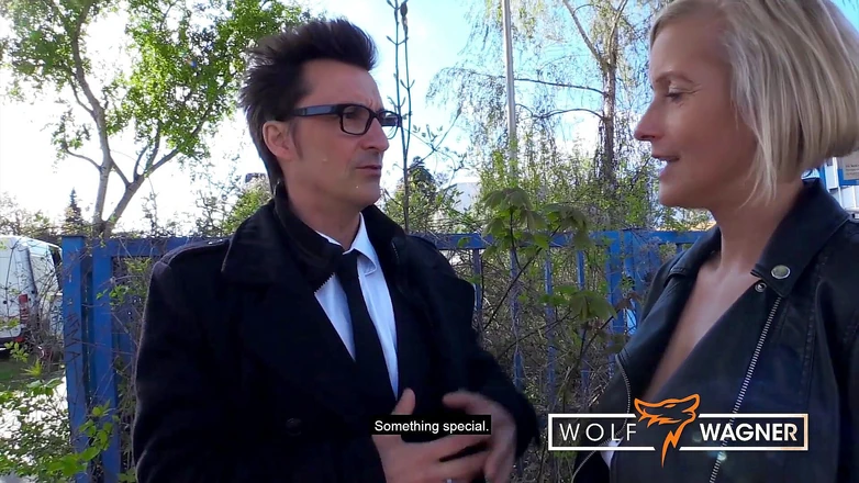 Wolf Wagner Com: Busty Leni enjoys a good intense pussy pounding!