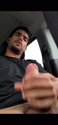 Wanking in the Car