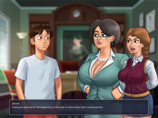 Dirty GamesXxX: Summertime Saga: naughty principal with big tits ep. 2