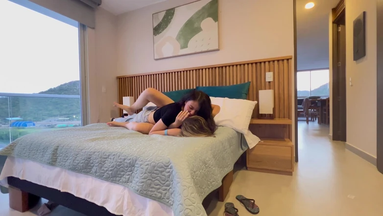 scarlettandc: Two Lesbians Fuck for Many Hours