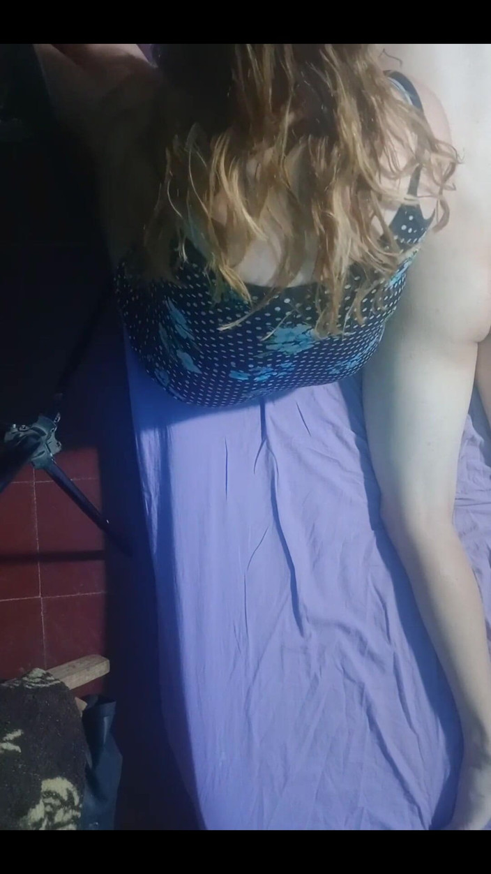Fitcure1: Short Dress and Magic Hands on the Mattress