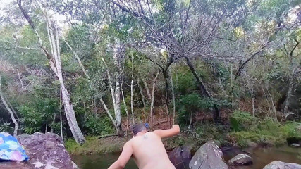 Marcosninfo: I Went to the Waterfall and Showed off Before Someone...