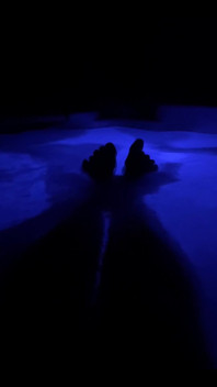 Enjoying the Hot Tub!