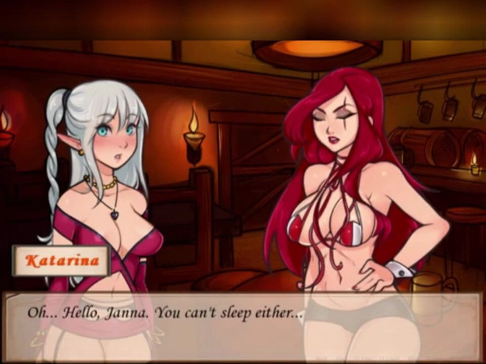 3DXXXTEEN2 Cartoon: Janna se stává dámou noci. 3D porno kreslený sex