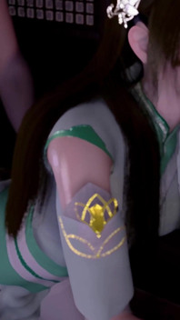3D, salope excitée, cosplay, baise hardcore avec une grosse bite