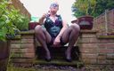 Mistress Jodie May: Outdoor Latex, Piss and Smoke
