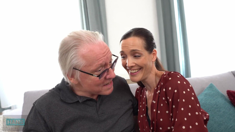 Hans The Horny Grandpa: Screaming MILF - Fill My Pussy! - Real Female Orgasm - Creampie