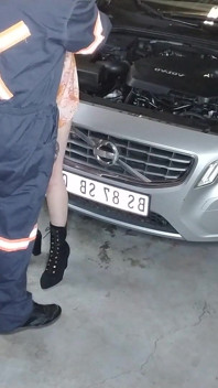 Ich bin mechaniker, dass service Autos und Frauen