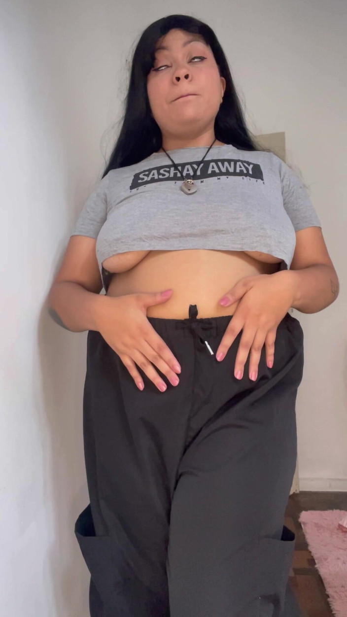 Cutiepiie Chubby: Bbw xì hơi và mò mẫm trên quần baggy cho đến...