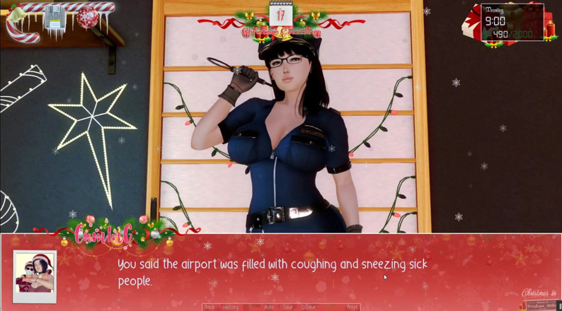 Cumming Gaming: Krismas tanpa had [permainan lucah hentai xmas] peranan polis ep.6 femdom...
