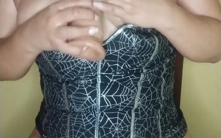 Carla Villalobos: Horny Girlfriend Sticks Anal Plug in Her Ass for Her...