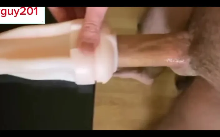 Bigbadfriendlyguy: Solo Male Fleshlight Fuck While Moaning and Ooze Cum Out...
