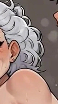 Waifu सेक्रेटरी देखने का बिंदु - गोरे बालों वाली लायक दादी और काले बाल वाली ऑफिस क्लोज-अप छेड़-छाड़