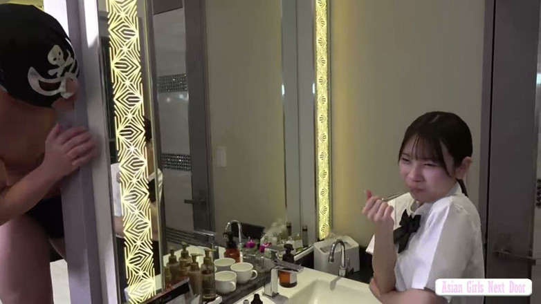 TOKYO HONEY TRAP: Elegant Fair Skinned Beauty with Clear Skin and Sleek Black...