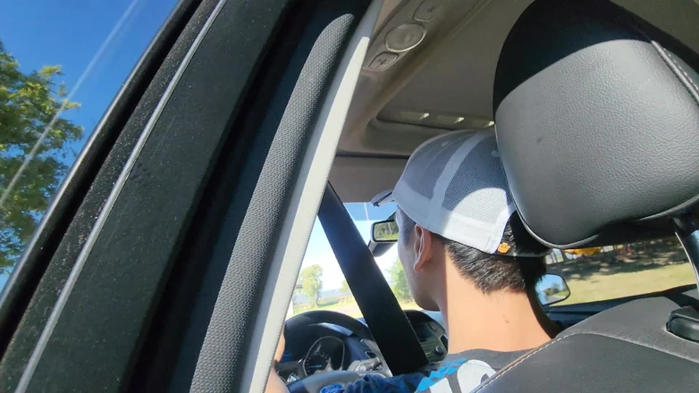 Sweet American: Uber Ride. From Sex to Cum