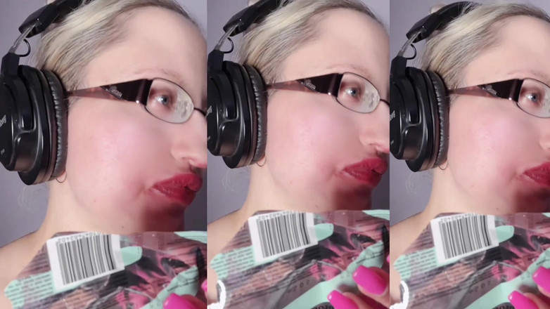 FinDom Goaldigger: Asmr sladká čokoláda jíst- Asmr, brýle, Obryně, Rtěnka, Velké Rty, Mough,...