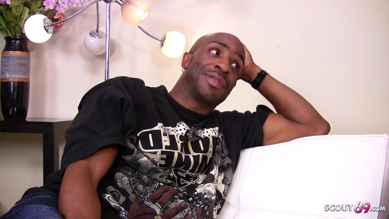 Full porn collection: Ebony MILF meets black guy with a huge cock at...