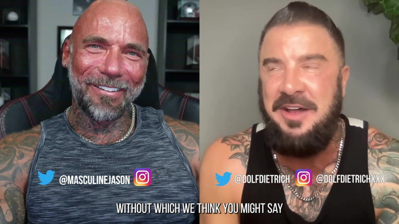 Raw and Uncensored with Masculine Jason: Porn Star Confessions - Dolf Dietrich (episode 47)