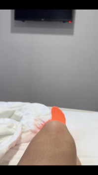 Lying on the Bed, I Stretched My Legs Out - Just Relaxing