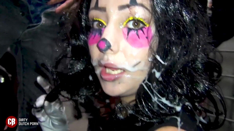 Cumbizz: Cum Dump Teenie Clown!