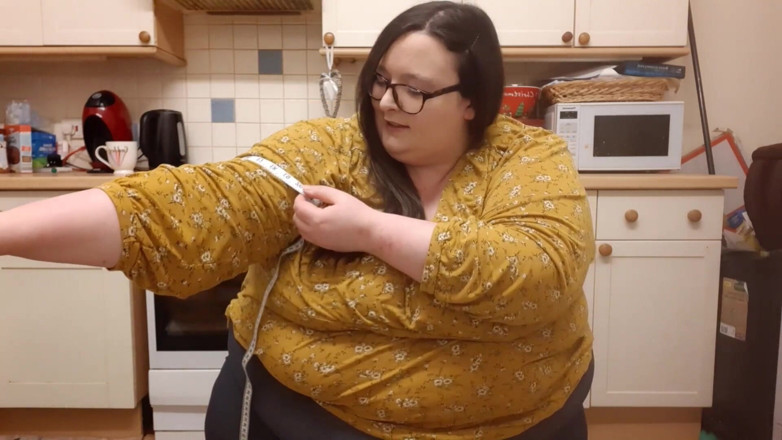 SSBBWLadyBrads: SSBBW sat down measurements inches huge