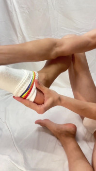 Kitty Femboy Showing Feet and Ass