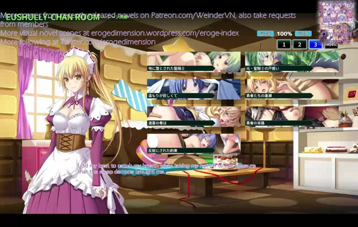 Eroge Dimension: Yamiyo No Parente Genrin No Kishougun Scena remasterizat 9-12