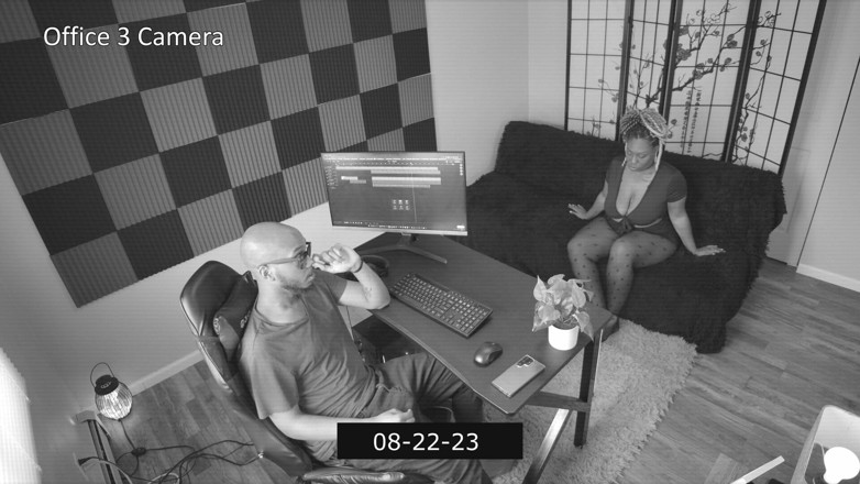 Dark Wet Dreemz: Une rappeuse BBW dévergondée se fait baiser pour un film