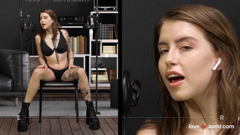 LoveASMR: Eden Ivy - 'biarkan saya mengusik telanjang awak semasa saya berbogel'