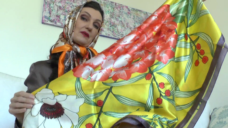Lady Victoria Valente: Exciting Satin Scarf Games! Lady Victoria Valente