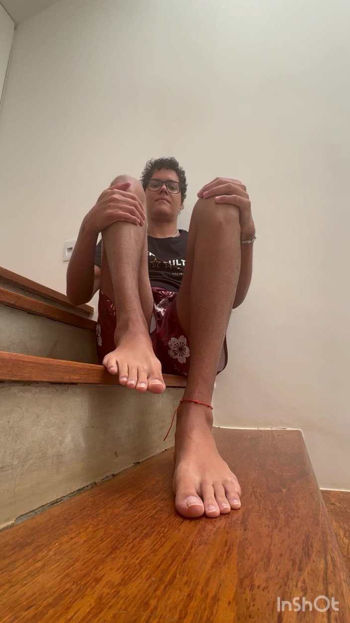 Boy feet: 02-my Young Soles and Dick Enjoy Be Happy