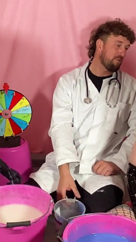 Anatomie člověka Sploshing a Gunge točí kolečkem!
