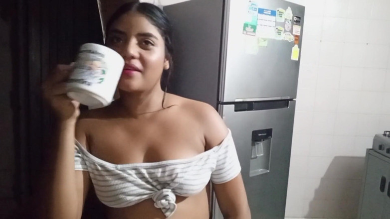 NatalyGirl: Vlog Video: I Film My Beautiful Brunette Stepsister so I...