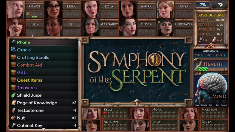 Gaming vision: Symphony of the Serpent Gameplay with Sex Sense Part 9