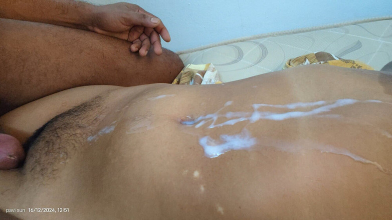 Pavi sun: Desi Bhabi chlupatá kundička Mokré lízání kundičky