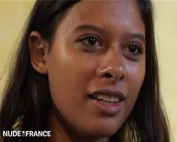 La France a Poil: Casting couch of a very pretty young tanned slut getting...