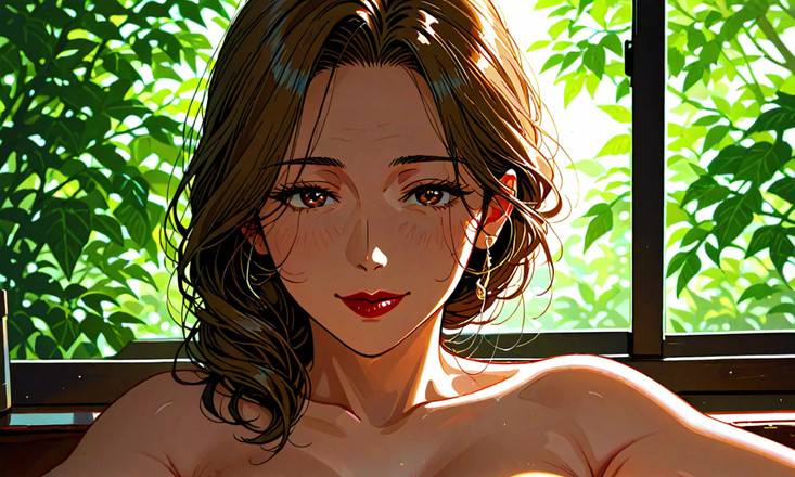 AI Porn: Sexy sekretärin, cartoon-porno