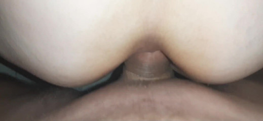 Anal-lovefuck: Domowy anal owłosione cipki spust w dupie