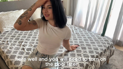 Andrew Oster: Dia tidak dapat membayar pakar penyelenggaraan kolam, jadi dia menawarkan...