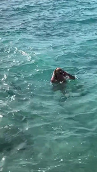 Monika Fox Stopped a Tour Bus to Swim Naked in the Caribbean Sea!