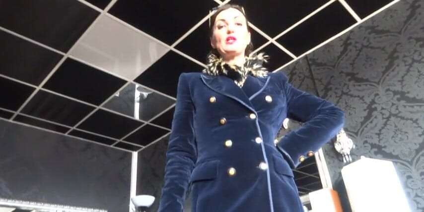 Lady Victoria Valente: Cum on my riding boots boy and whinny for me!