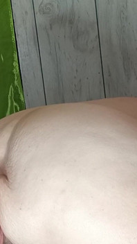 Fat Whore Soaking up the Cum on the Bed He Cums Again in Her Ass with Longest Dickhead