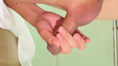 hueikun: Compilatie van jonge voorhuidjongen meerdere keren klaarkomen zonder handen te...