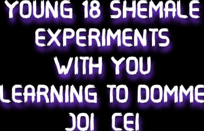 Shemale Domination: ENDAST LJUD - Unga 18 shemale experiment där du lär dig att...