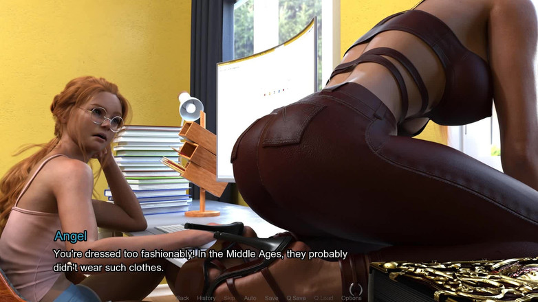 Futavision: Angel's love: खुद को फुटा में बदलने के रास्ते पर प्यारी लड़की - एपिसोड 2